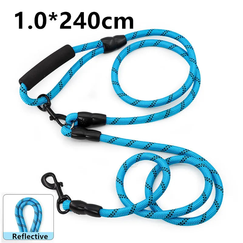 Reflective No Hands Dog Leash
