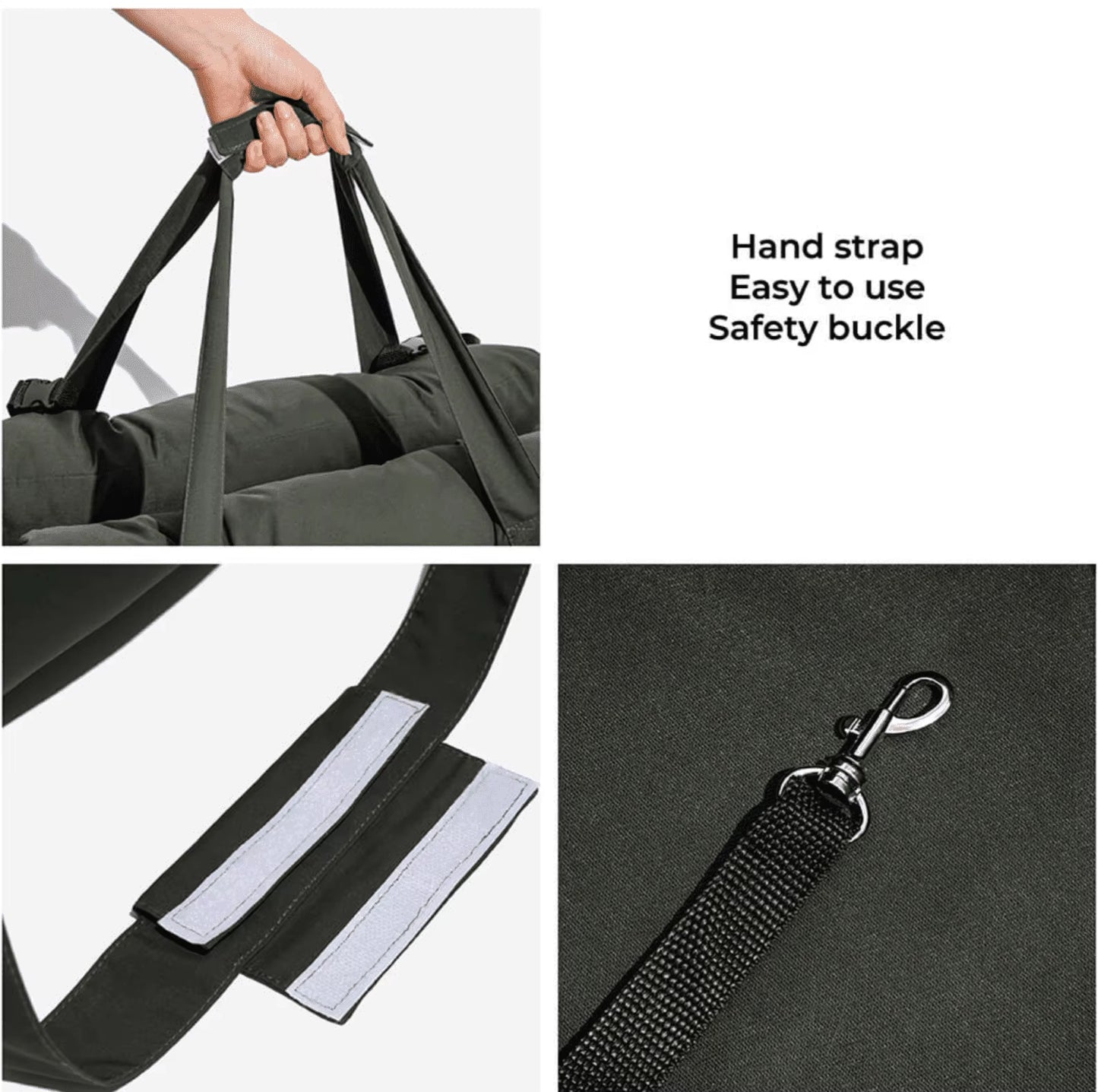 Multi-Use Premium Portable Dog Car Seat for Travel & Home
