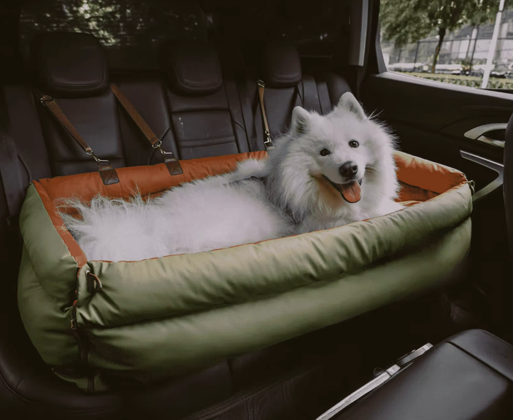 Ultimate Comfort Dog Car Bed and Car Seat Booster