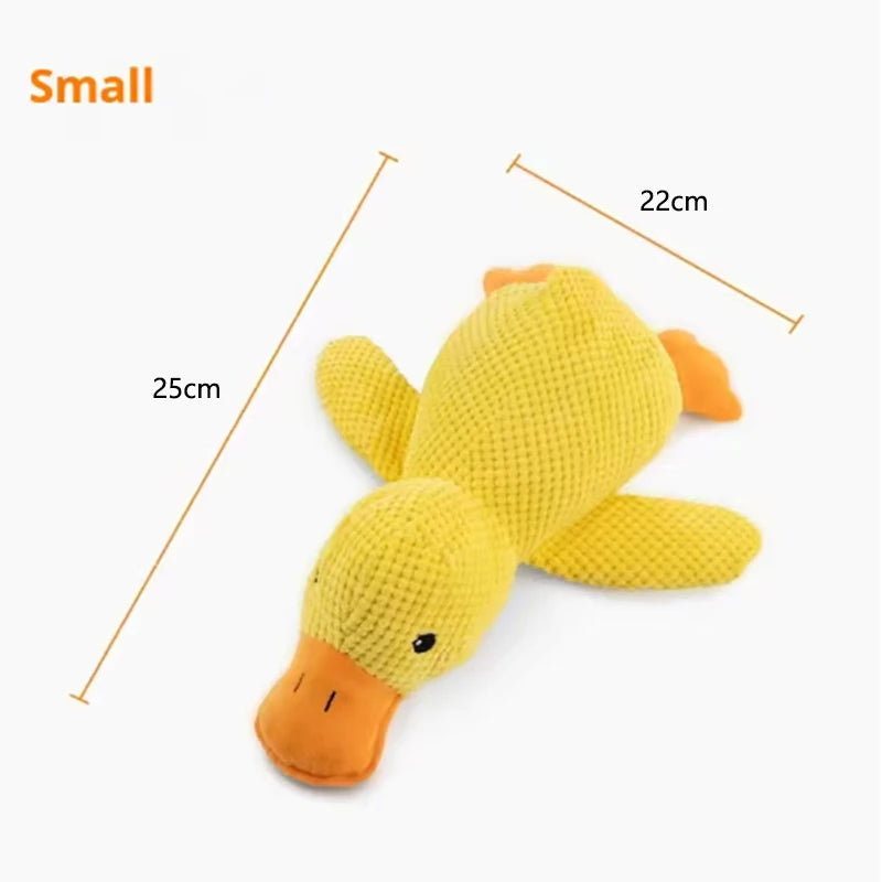 Calming Duck Dog Toy that Quacks