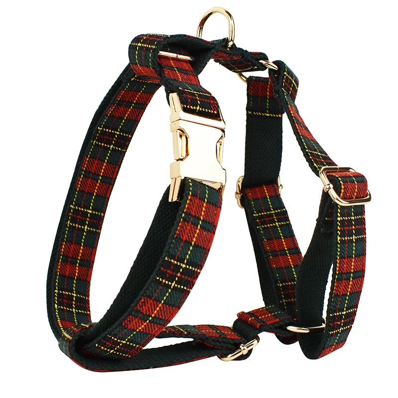 Luxury Dog Leash & Harness Set for Xmas & Special Occasions