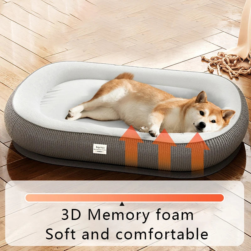 Cute & Affordable Dog Bed with Memory Foam Support - Small to Medium Dogs