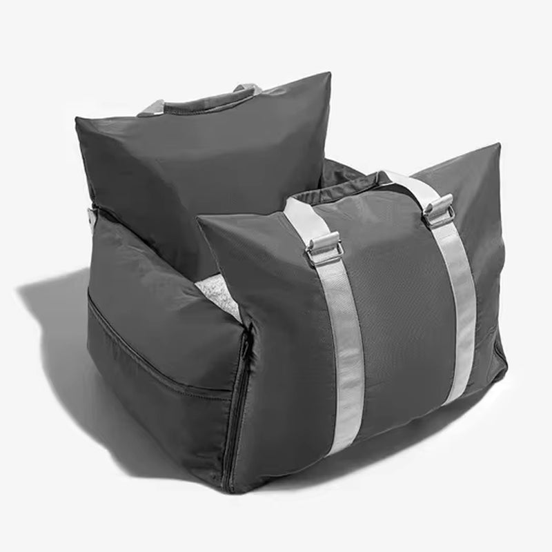 Plush Dog Car Booster Seat and Dog Carrier