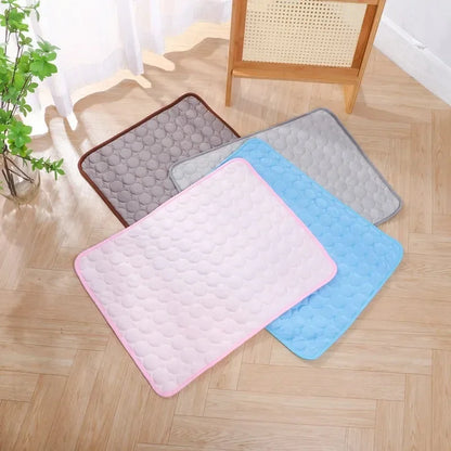 Ice Silk Dog Cooling Mat ❄️