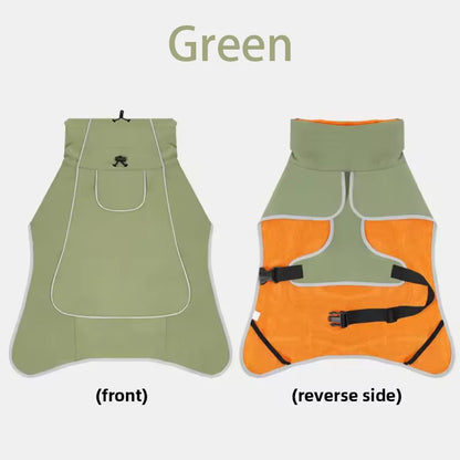 Rugged Outdoor Dog Raincoat 