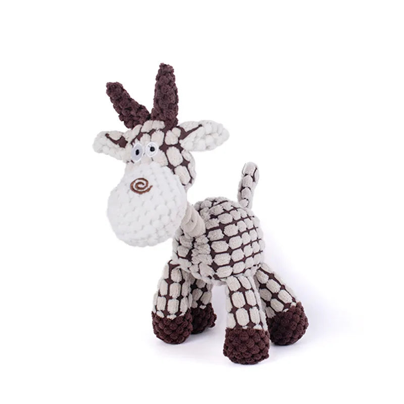 Plush Dog Squeaky Toy