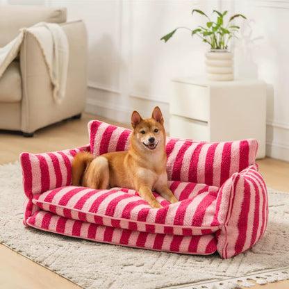 Luxury Dog Sofa Bed with Orthopedic Support