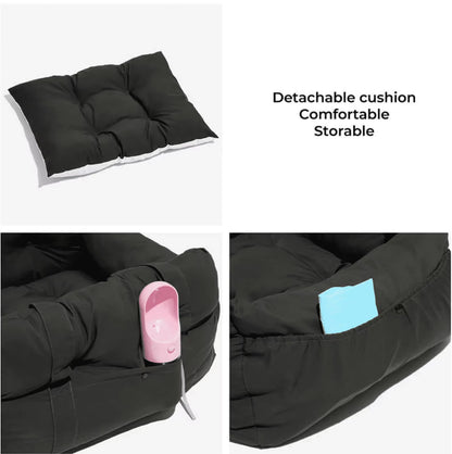 Multi-Use Premium Portable Dog Car Seat for Travel & Home