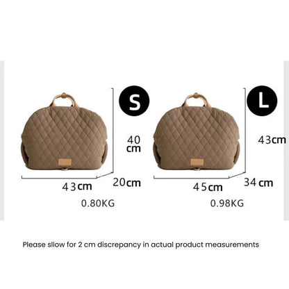 New Style Casual Fashion Luxury Pet Dog Cat Carrying Tote Bag Dog Car Carrier Booster Seat Pet Carriers