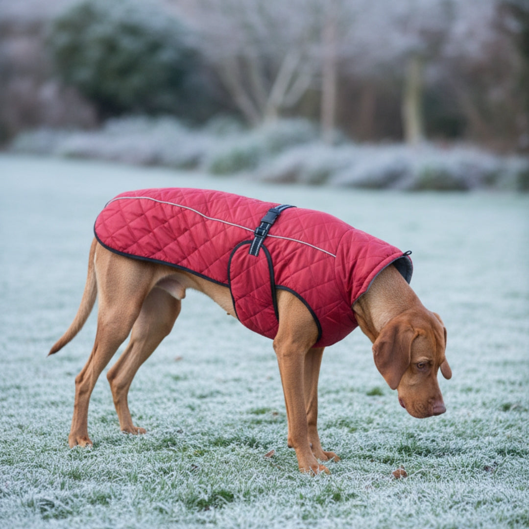 Adventure-Ready Waterproof Lined Dog Coat