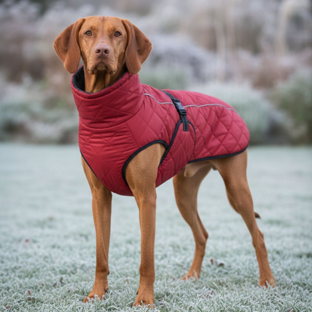 Adventure-Ready Waterproof Lined Dog Coat
