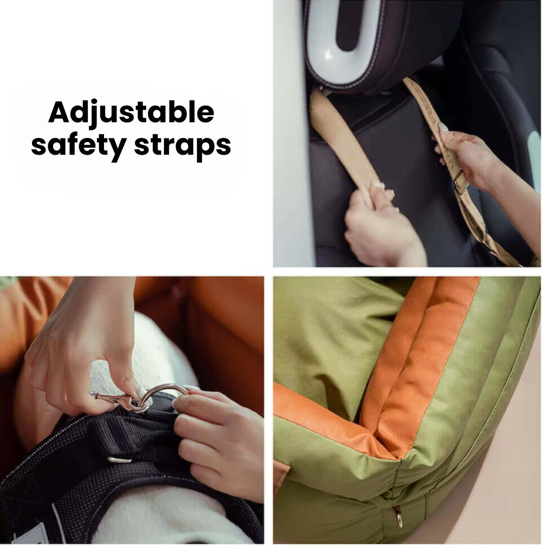 Premium Puppy and Small Dog Car Booster Seat 
