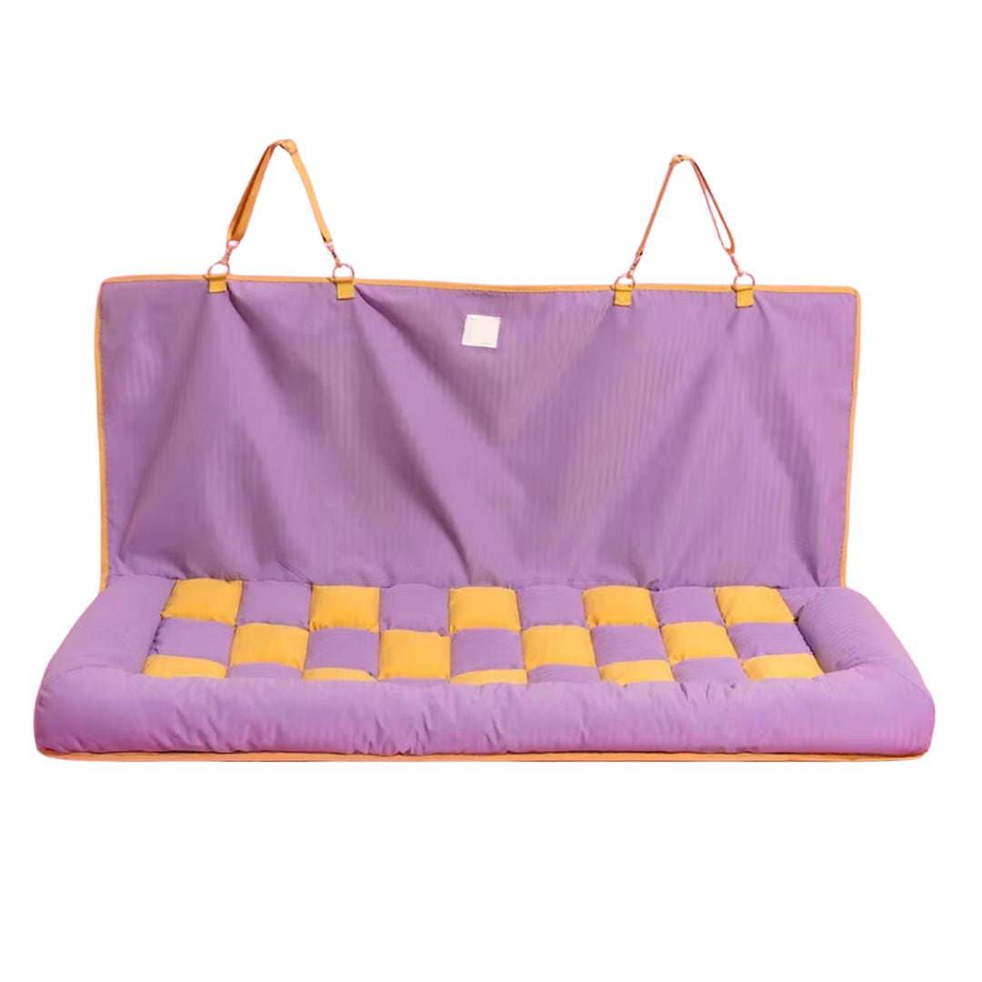 Luxury Doggie Seat for Car - Single or Double Seat Cover Comfort