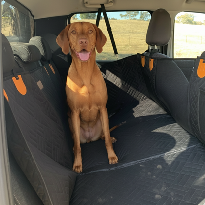 Hard Bottom Dog Seat Cover – Heavy Duty Back Seat Protector for Australian Dogs