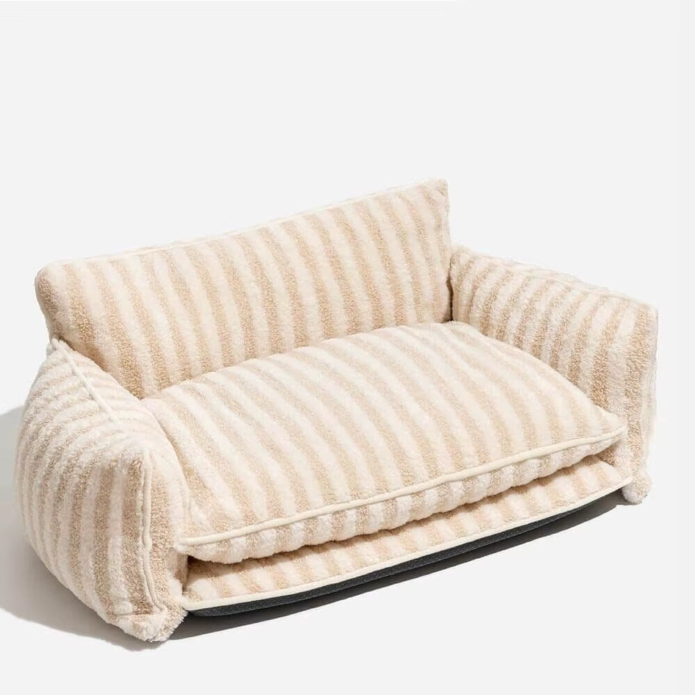 Luxury Dog Sofa Bed with Orthopedic Support