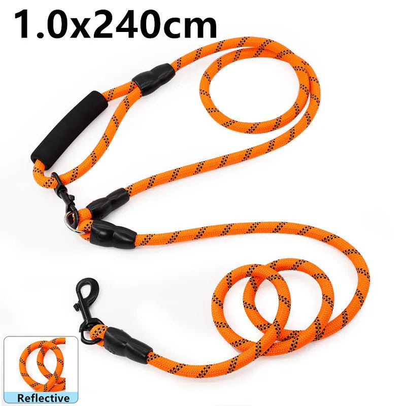 Reflective No Hands Dog Leash
