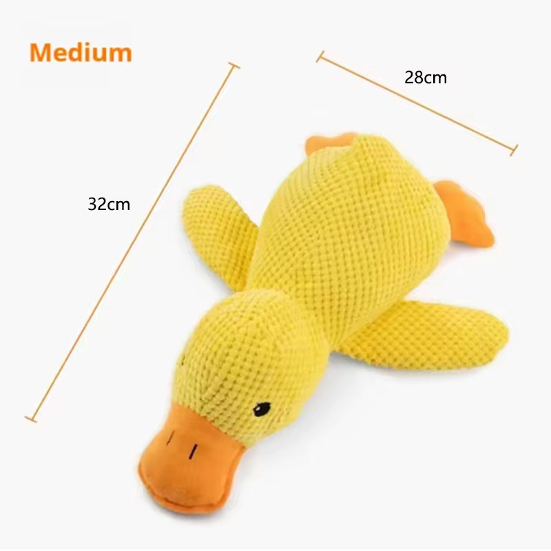 Calming Duck Dog Toy that Quacks