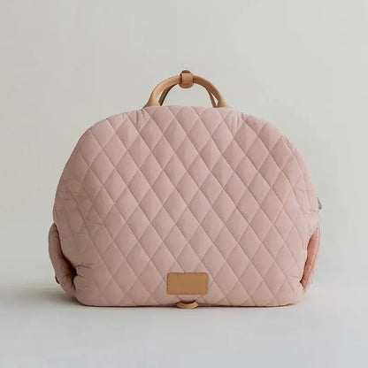 New Style Casual Fashion Luxury Pet Dog Cat Carrying Tote Bag Dog Car Carrier Booster Seat Pet Carriers