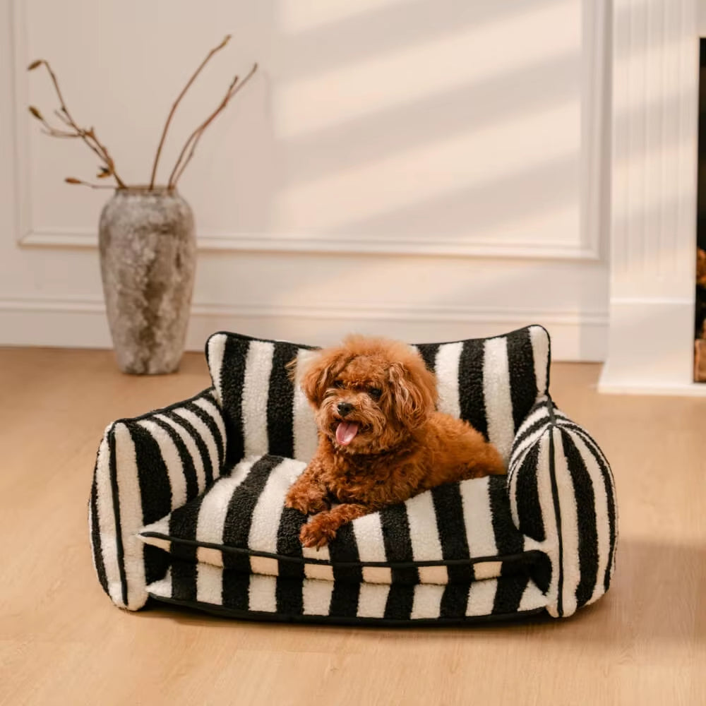 Luxury Dog Sofa Bed with Orthopedic Support