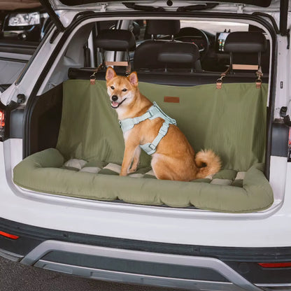 Luxury Doggie Seat for Car - Single or Double Seat Cover Comfort
