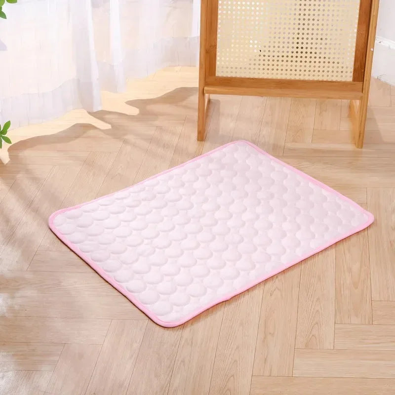 Ice Silk Dog Cooling Mat ❄️