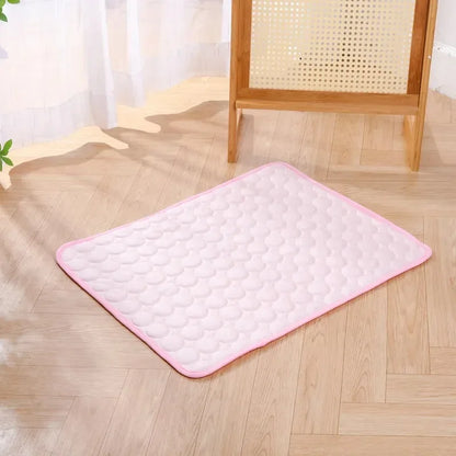 Ice Silk Dog Cooling Mat ❄️