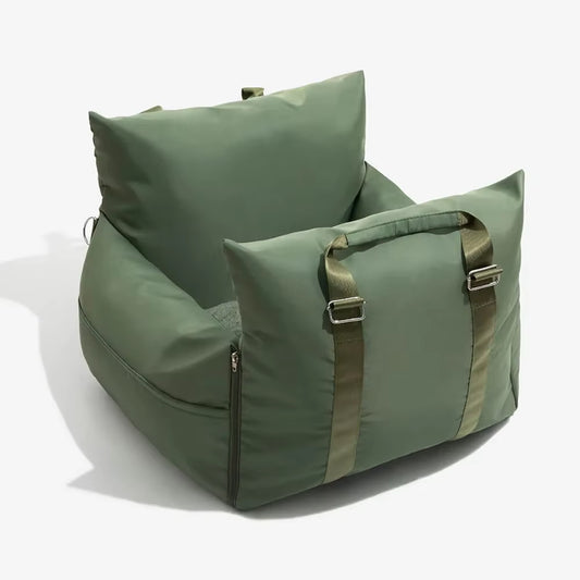 Plush Dog Car Booster Seat and Dog Carrier