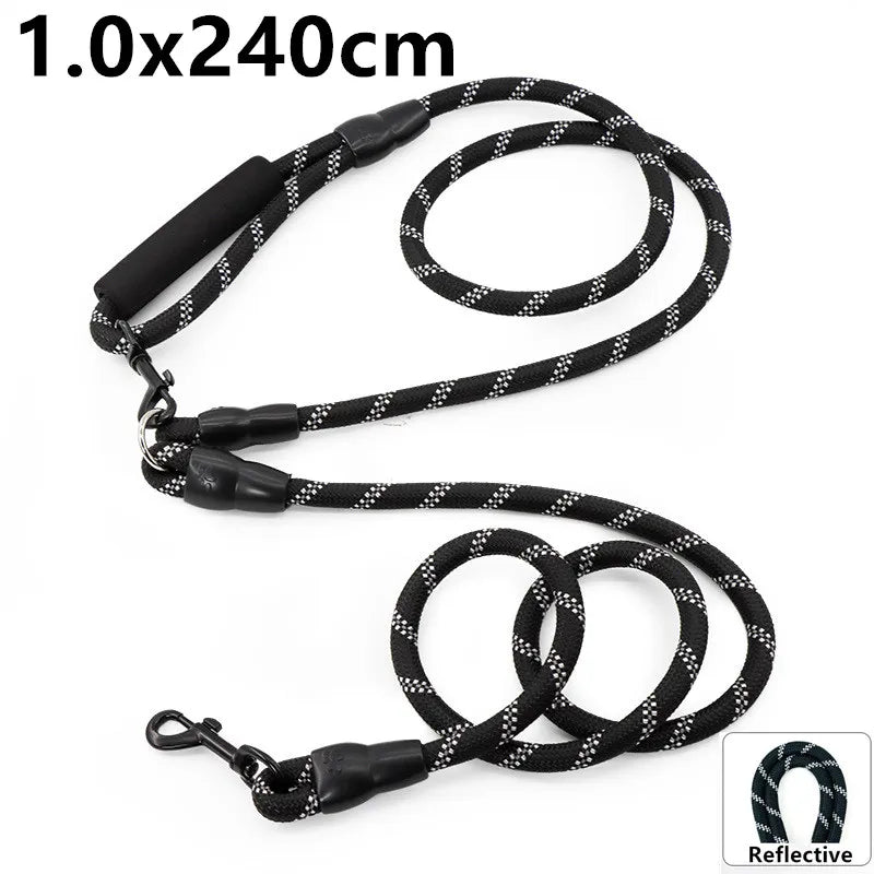 Reflective No Hands Dog Leash