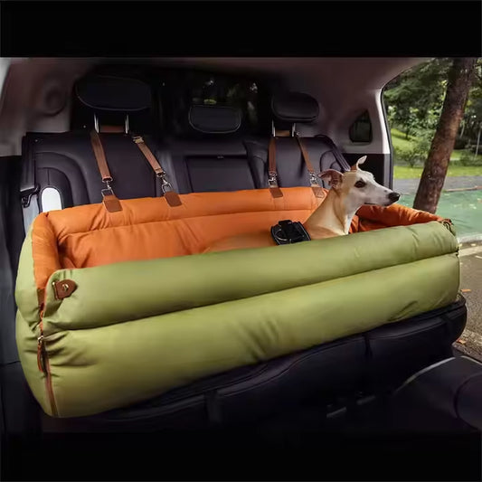Ultimate Comfort Dog Car Bed and Car Seat Booster