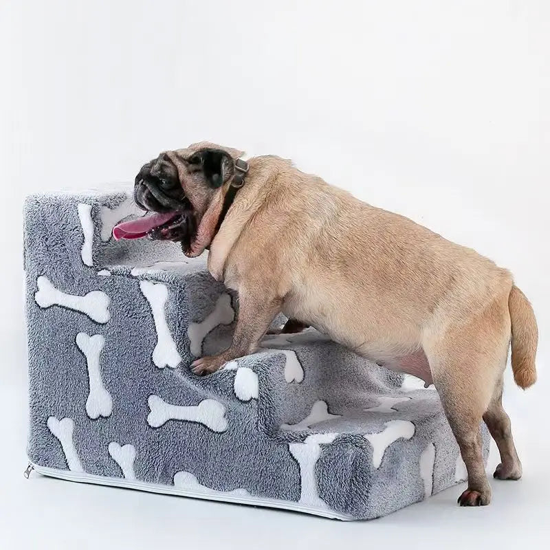 Doggie Bone Lightweight Dog Steps for Beds & Couches
