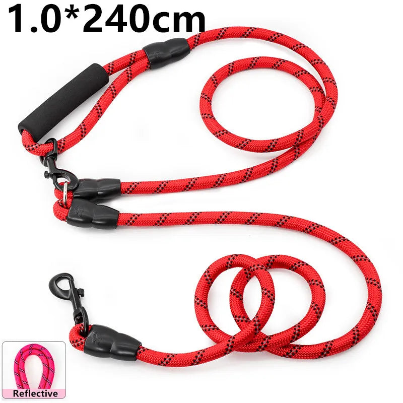 Reflective No Hands Dog Leash