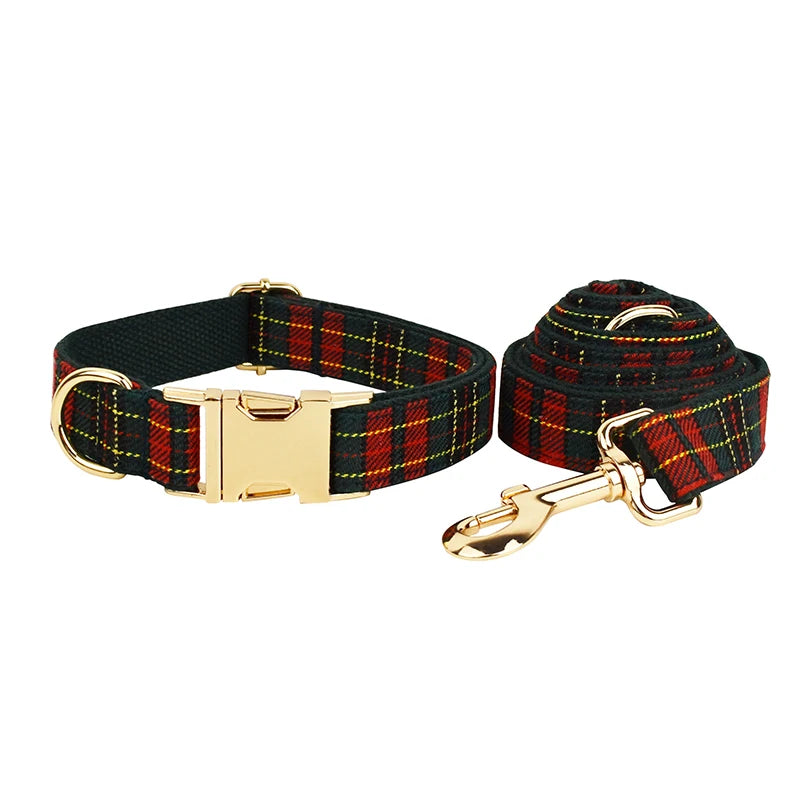 Luxury Dog Leash  & Harness Set for Xmas & Special Occasions 