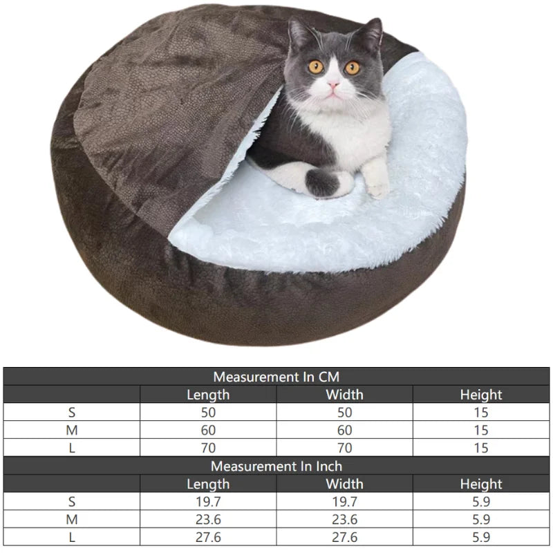 Cozy Cuddler Calming Dog Bed