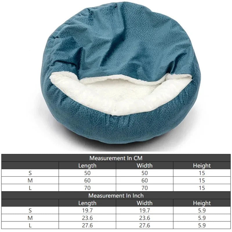 Cozy Cuddler Calming Dog Bed