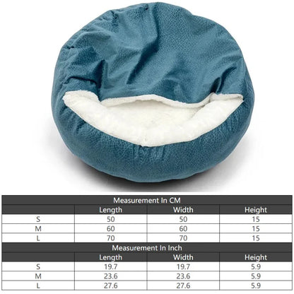 Cozy Cuddler Calming Dog Bed