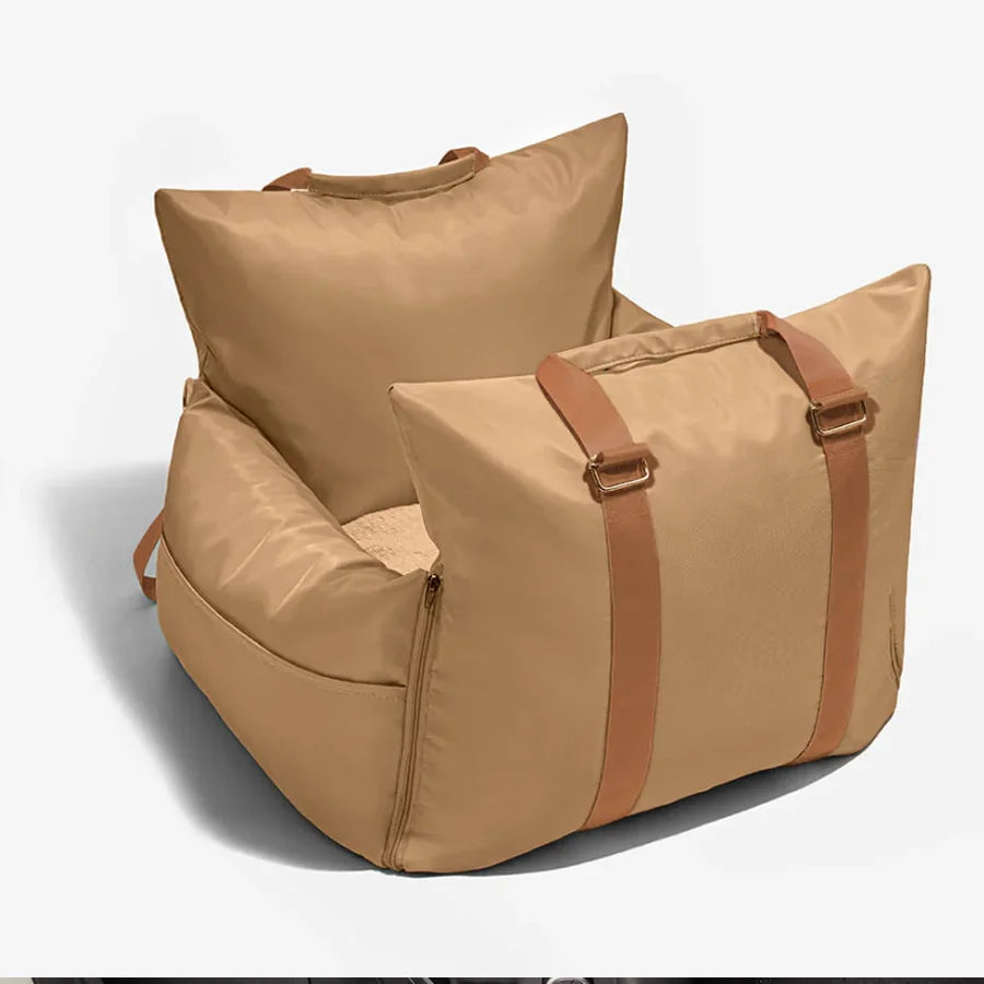Luxury Dog Car Seat for Small Cars and Dogs