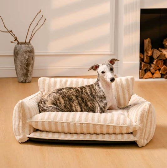 Luxury Dog Sofa Bed with Orthopedic Support