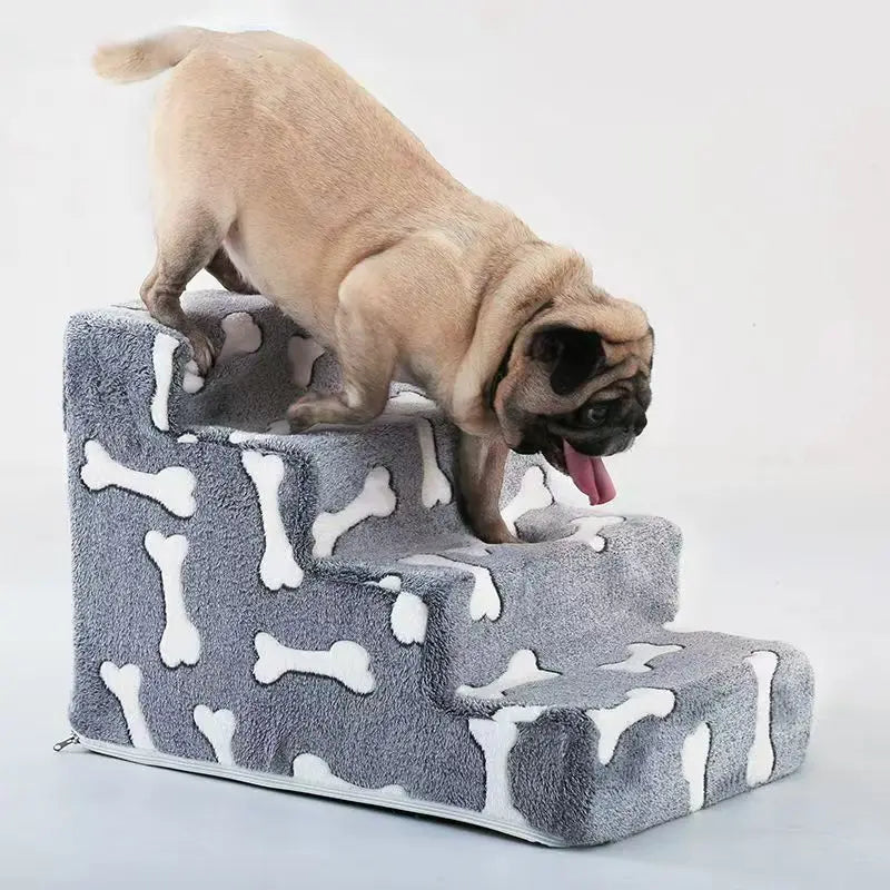 Doggie Bone Lightweight Dog Steps for Beds & Couches