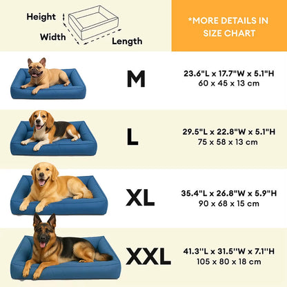 Waterproof Memory Foam Dog Bed for the Australian Outdoors