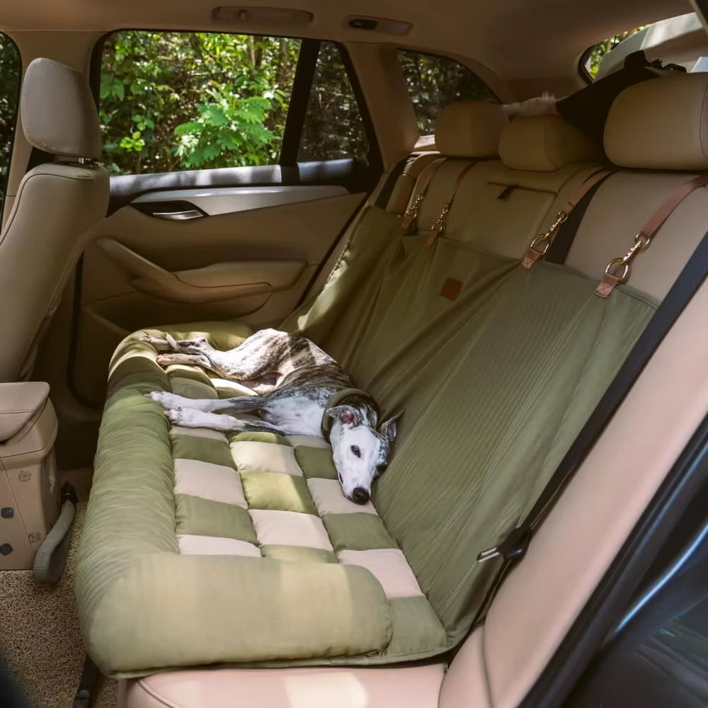 Luxury Doggie Seat for Car - Single or Double Seat Cover Comfort