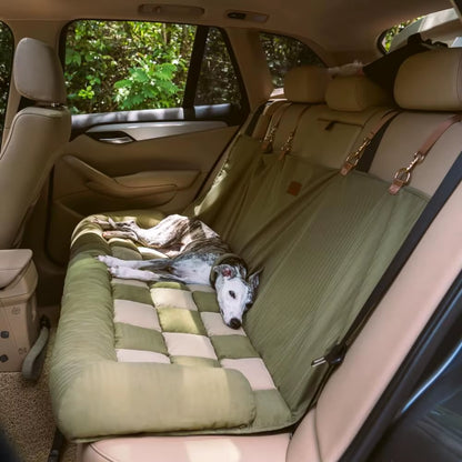 Luxury Doggie Seat for Car - Single or Double Seat Cover Comfort